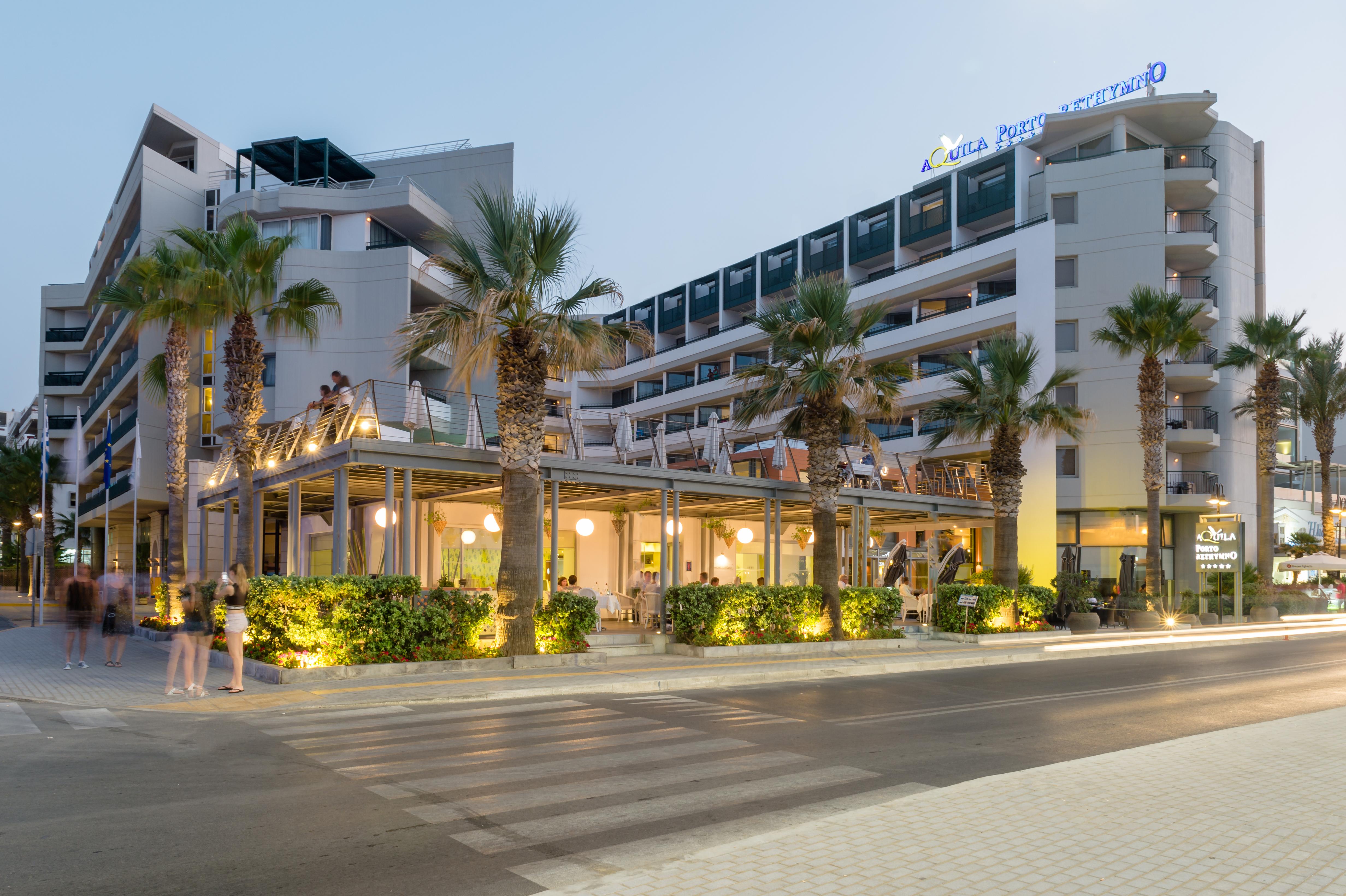 Готель Aquila Porto Rethymno Екстер'єр фото